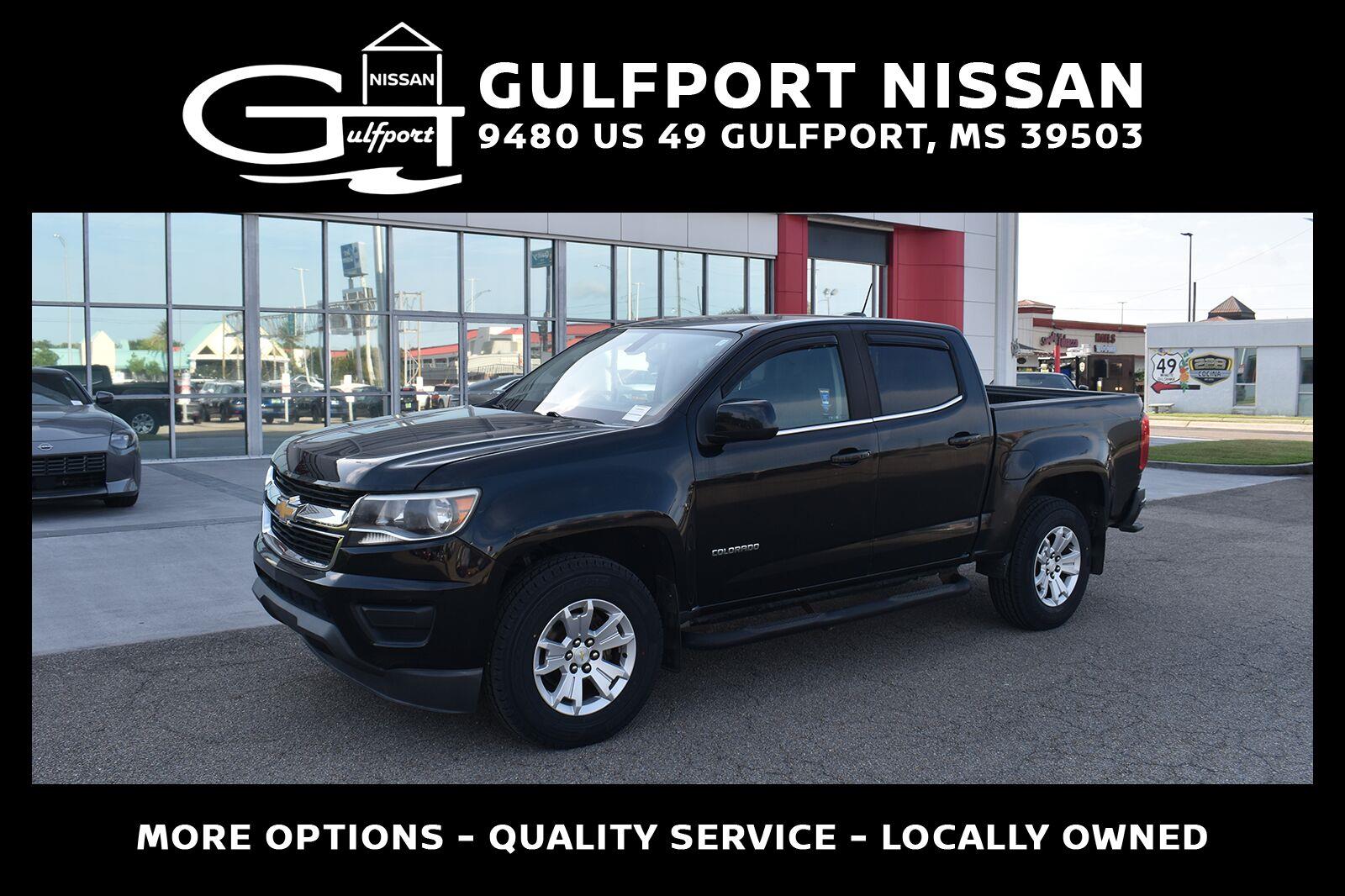 Black 2019 Chevrolet Colorado Pickup Truck 4X2 8-Speed Automatic