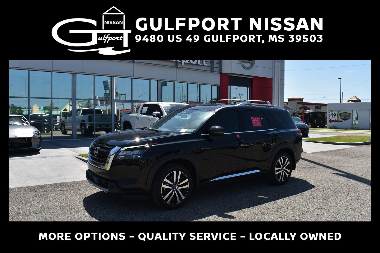 Super Black 2025 Nissan Pathfinder SUV / Crossover Front-Wheel Drive Automatic