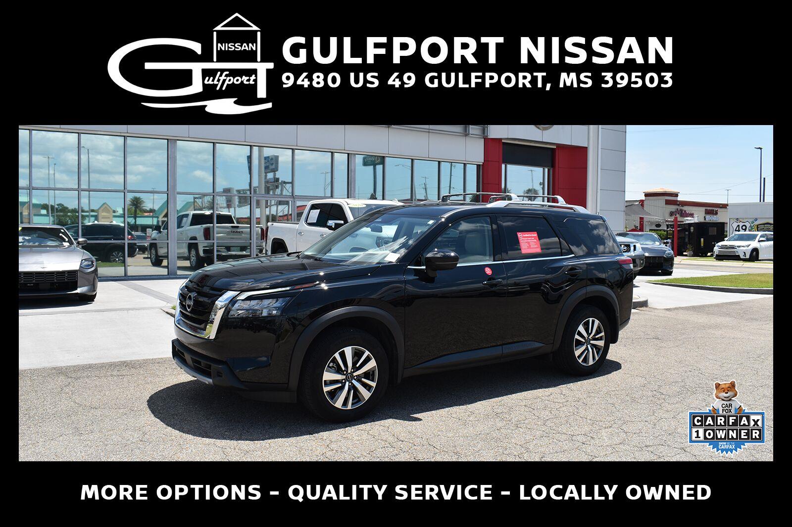 Super Black 2025 Nissan Pathfinder SUV / Crossover Front-Wheel Drive Automatic