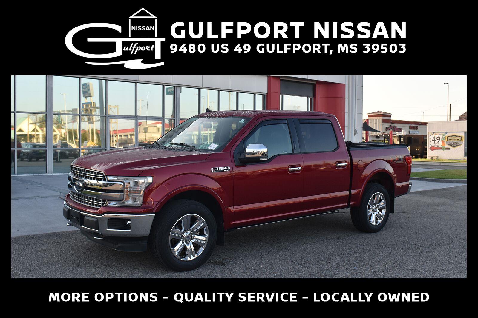 Ruby Red Metallic Tinted Clearcoat 2019 Ford F-150 Pickup Truck Four-Wheel Drive Automatic