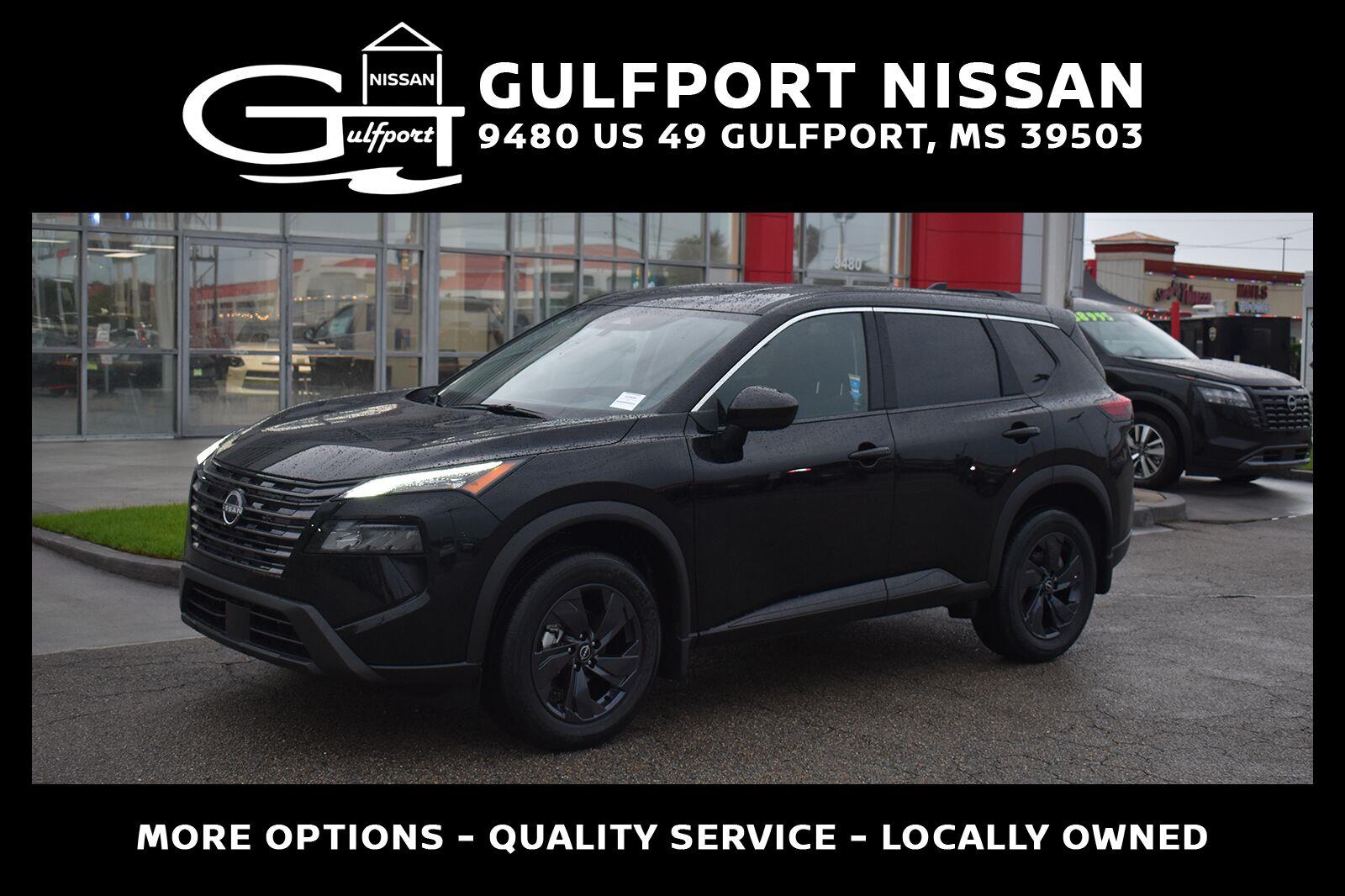 Super Black 2026 Nissan Rogue SUV / Crossover Front-Wheel Drive Continuously Variable Transmission