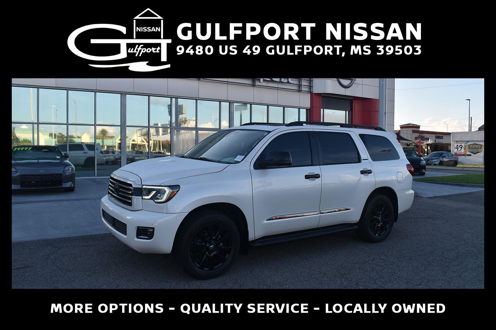 White (Blizzard Pearl) 2021 Toyota Sequoia SUV / Crossover 4X2 Automatic