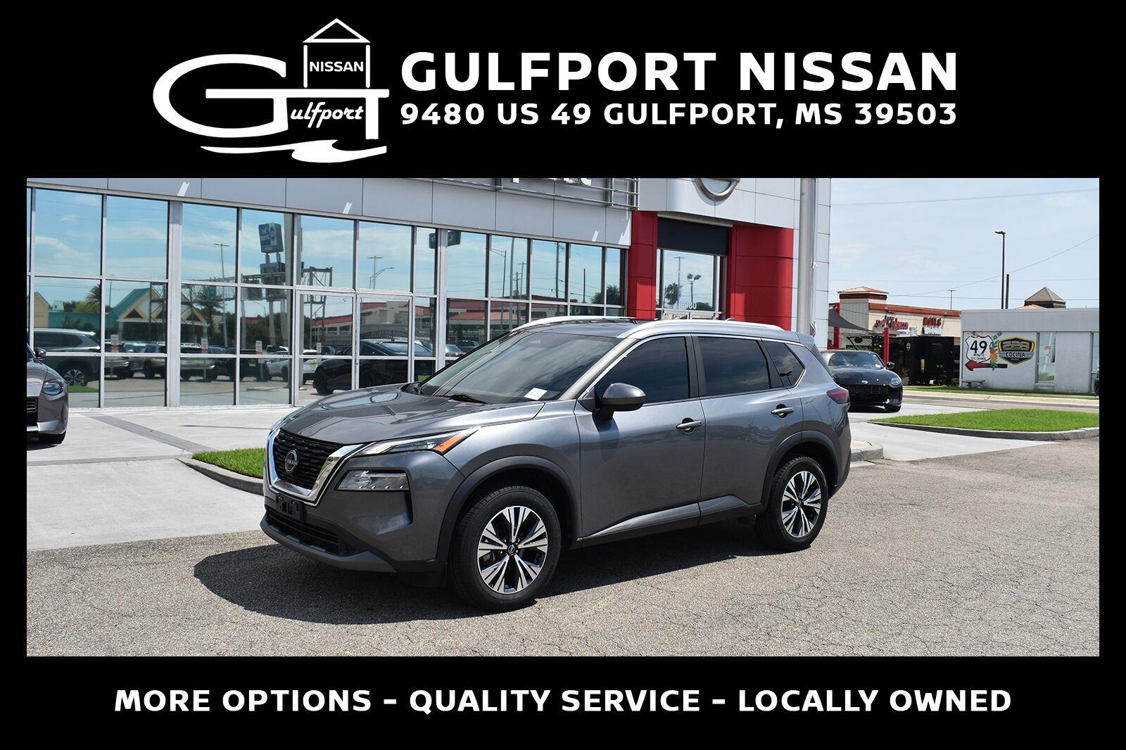 Super Black 2023 Nissan Rogue SUV / Crossover Front-Wheel Drive Continuously Variable Transmission