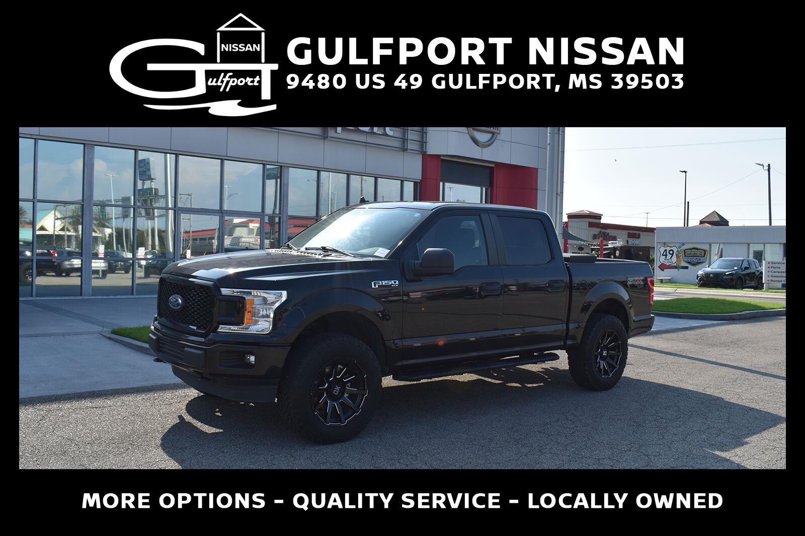 Agate Black Metallic 2020 Ford F-150 Pickup Truck Four-Wheel Drive 6-Speed Automatic