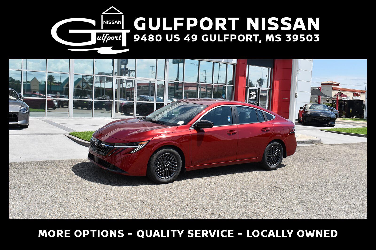 Red (Scarlet Ember Tintcoat) 2026 Nissan Sentra Sedan Front-Wheel Drive Continuously Variable Transmission