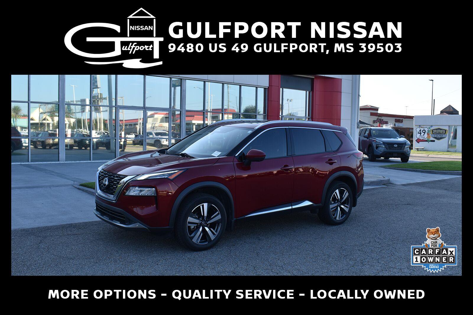 Red (Scarlet Ember Tintcoat) 2023 Nissan Rogue SUV / Crossover Front-Wheel Drive Continuously Variable Transmission