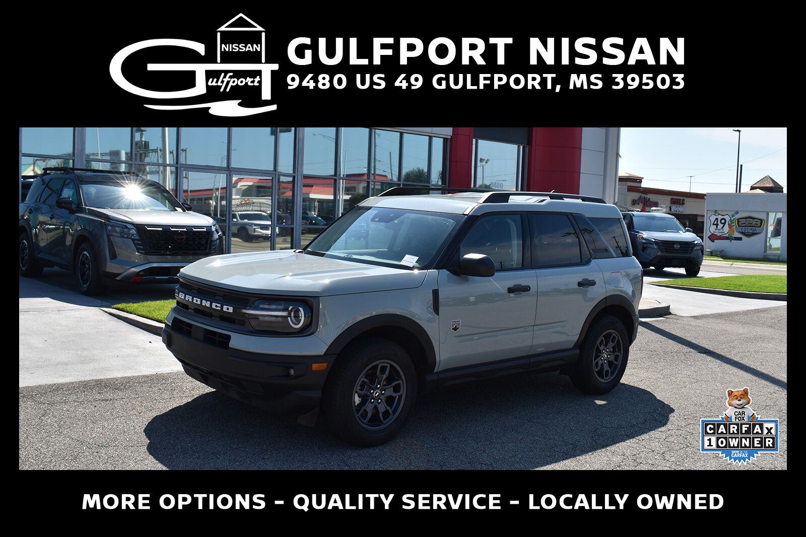Cactus Gray 2024 Ford Bronco Sport SUV / Crossover All-Wheel Drive 8-Speed Automatic