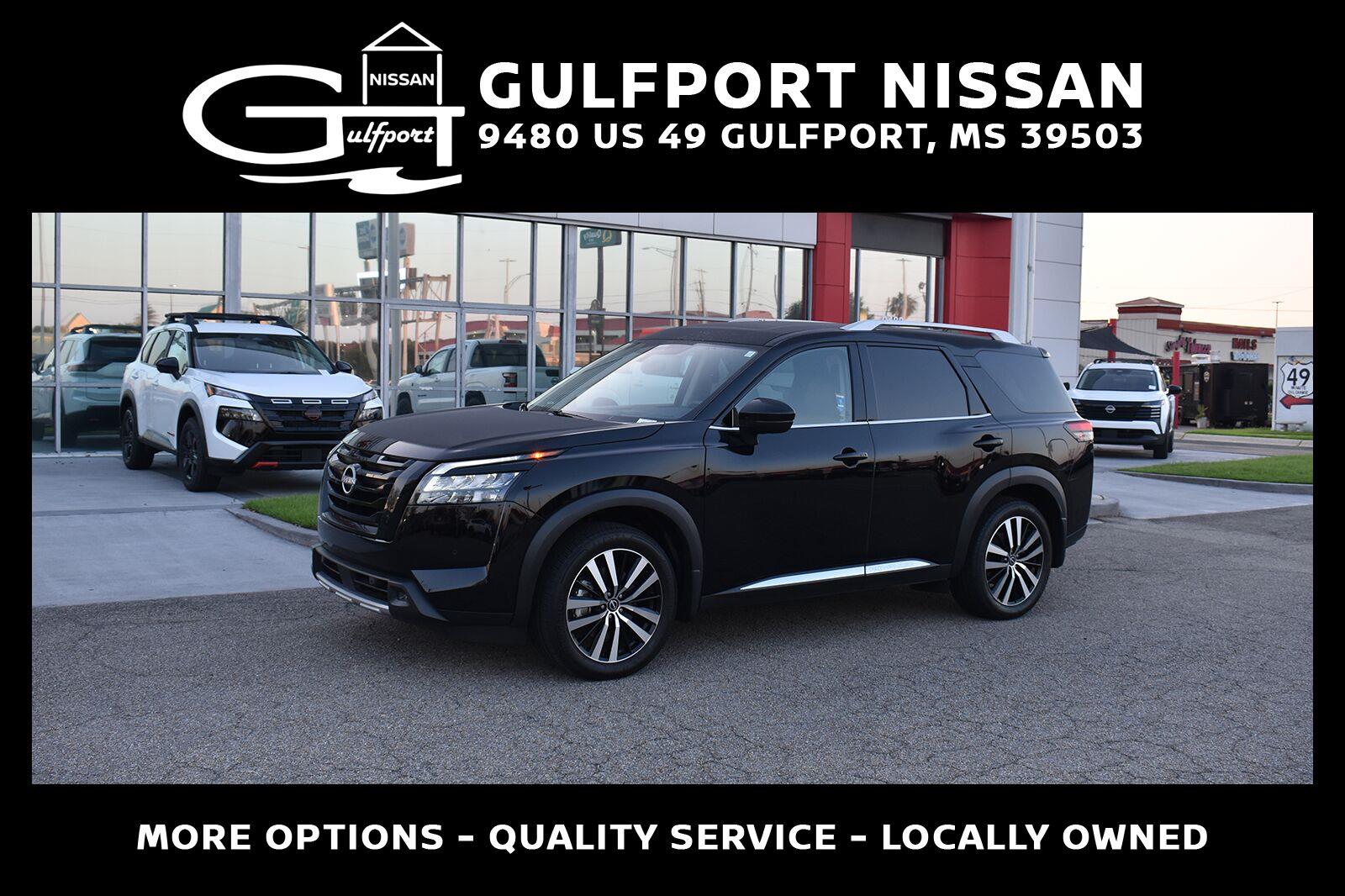 Super Black 2025 Nissan Pathfinder SUV / Crossover Front-Wheel Drive Automatic