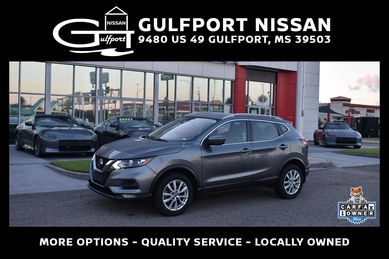 Gray (Gun Metallic) 2021 Nissan Rogue Sport SUV / Crossover Front-Wheel Drive Continuously Variable Transmission