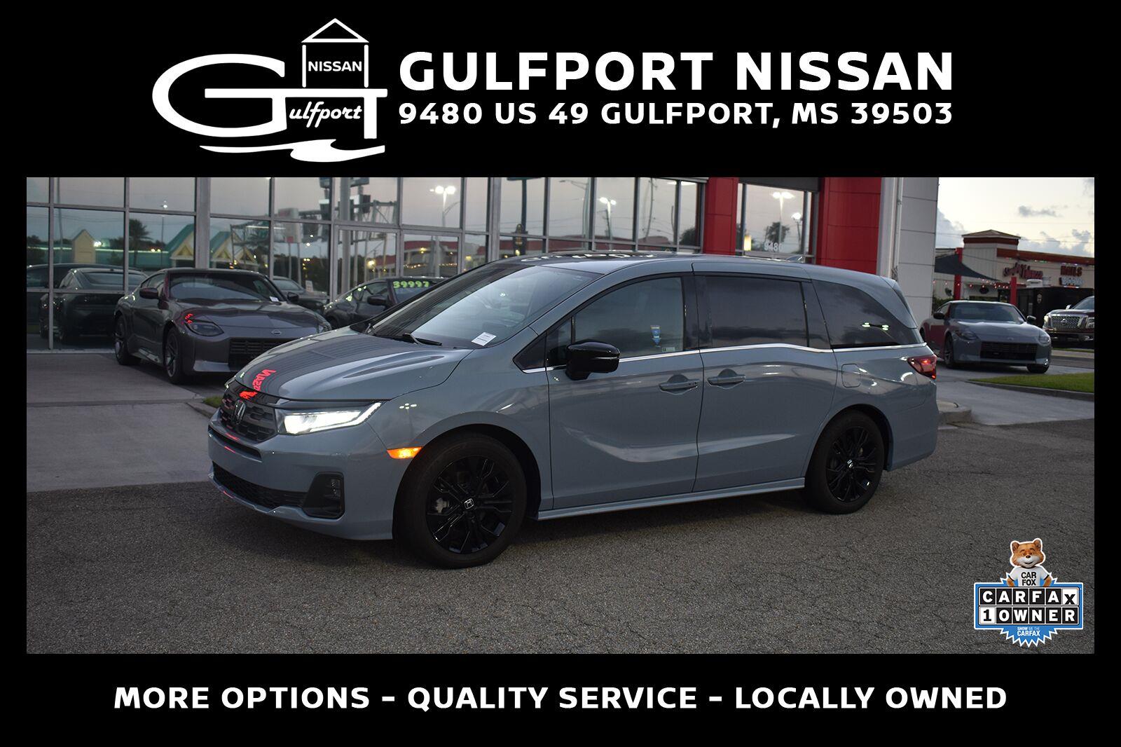 Sonic Gray Pearl 2026 Honda Odyssey Minivan Front-Wheel Drive Automatic