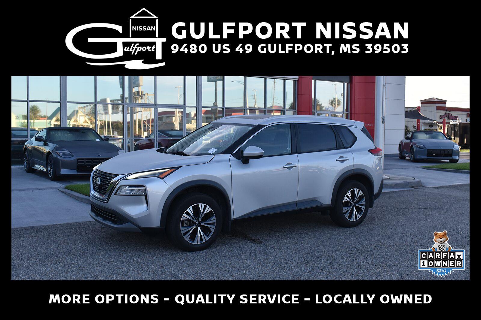 Brilliant Silver Metallic 2023 Nissan Rogue SUV / Crossover Front-Wheel Drive Continuously Variable Transmission