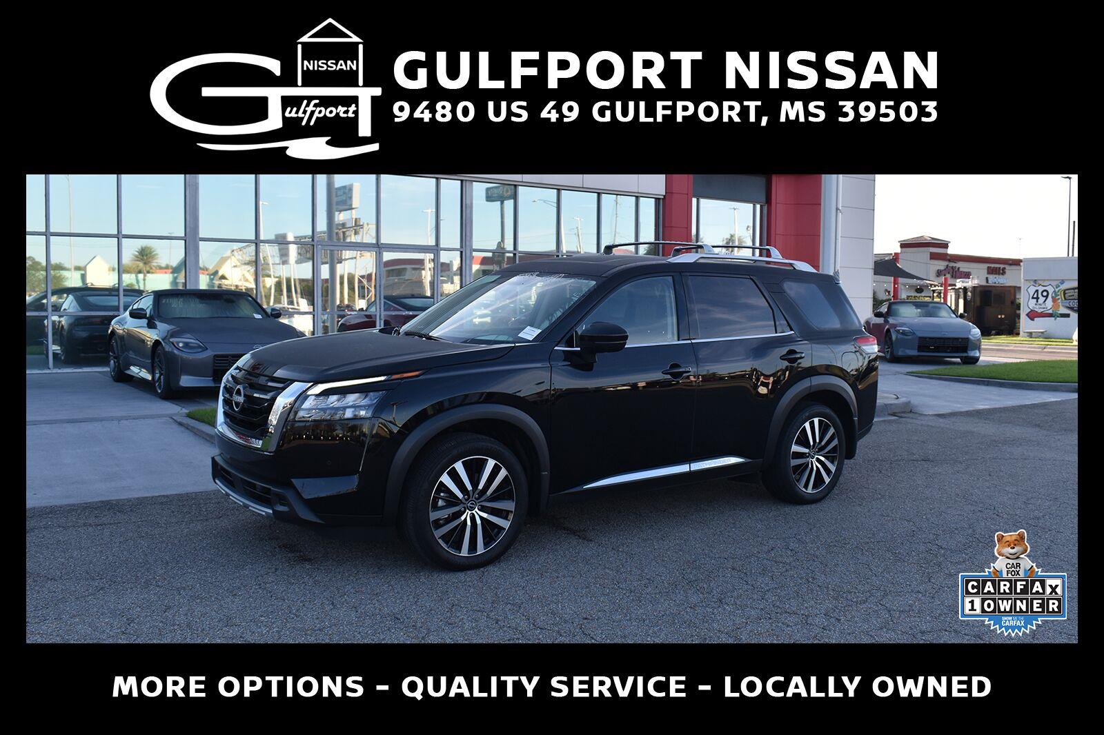 Super Black 2025 Nissan Pathfinder SUV / Crossover Front-Wheel Drive Automatic