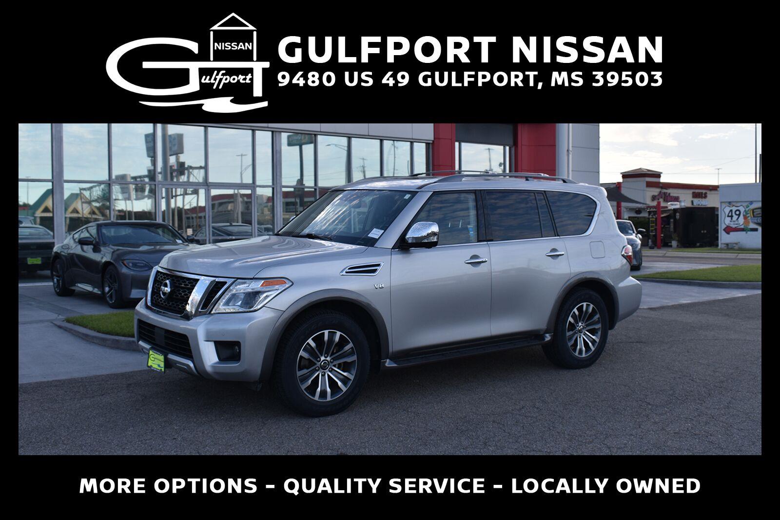 Brilliant Silver Metallic 2019 Nissan Armada SUV / Crossover 4X2 Automatic