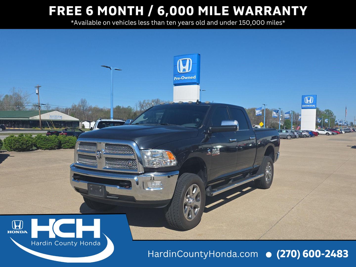 Gray (Maximum Steel Metallic Clearcoat) 2018 RAM 2500 Lone Star Crew Cab 4WD Pickup Truck Four-Wheel Drive 6-Speed Automatic