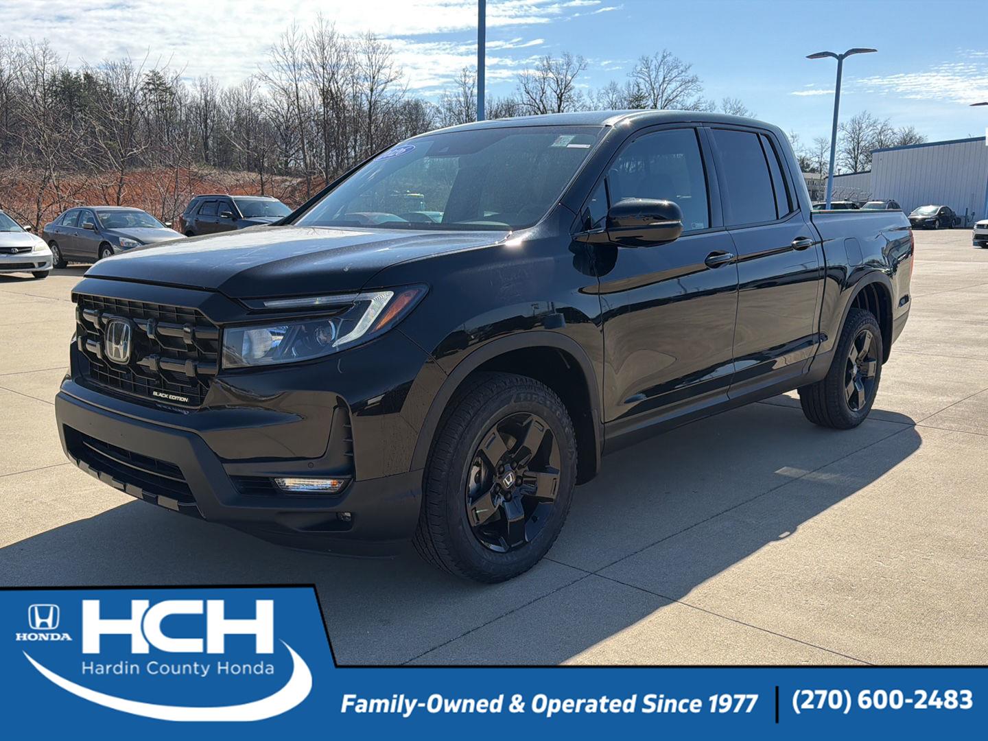 2026 Honda Ridgeline Black Edition AWD