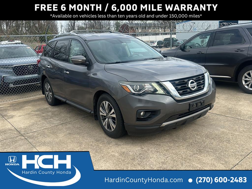 Gray (Gun Metallic) 2017 Nissan Pathfinder SV SUV / Crossover Front-Wheel Drive Continuously Variable Transmission