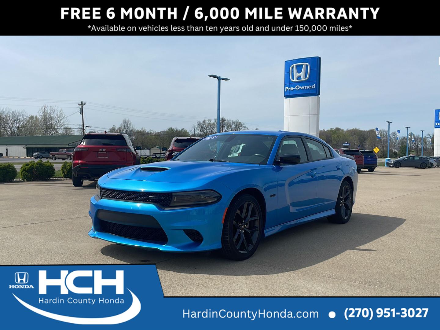B5 Blue Pearlcoat 2023 Dodge Charger R/T RWD Sedan Rear-Wheel Drive 8-Speed Automatic
