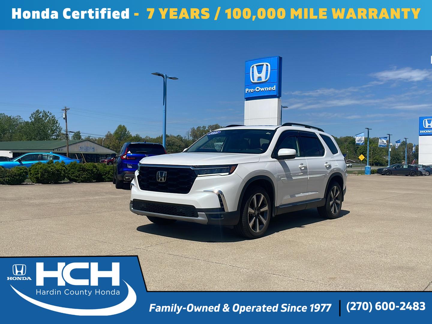 Platinum White Pearl 2025 Honda Pilot Touring AWD SUV / Crossover All-Wheel Drive Automatic