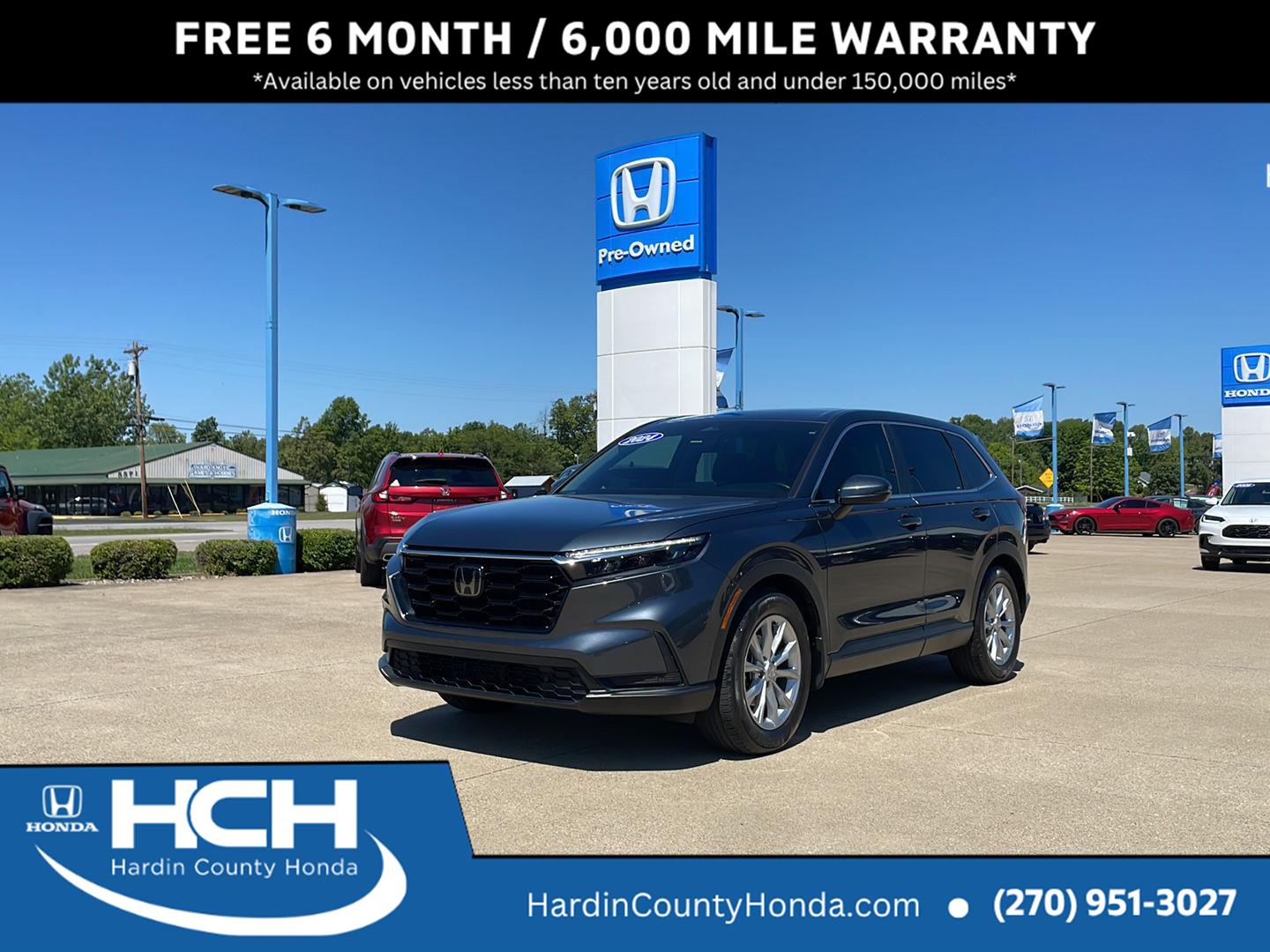 Meteorite Gray Metallic 2024 Honda CR-V EX-L FWD SUV / Crossover Front-Wheel Drive Continuously Variable Transmission
