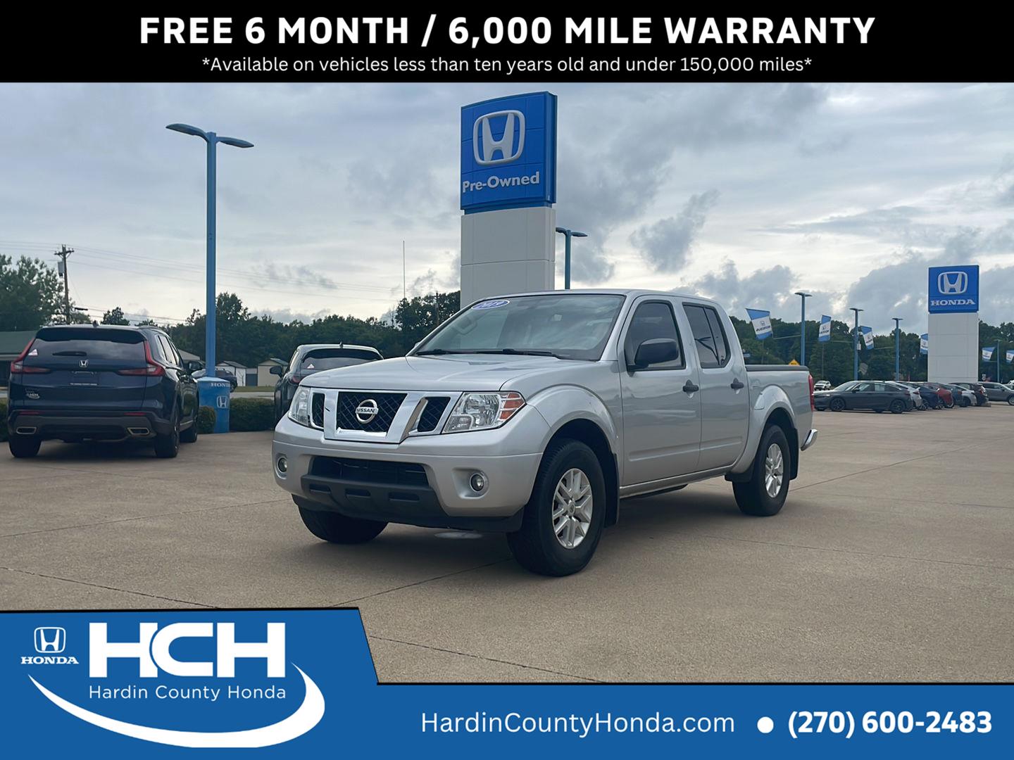 2019 Nissan Frontier SV V6 Crew Cab RWD