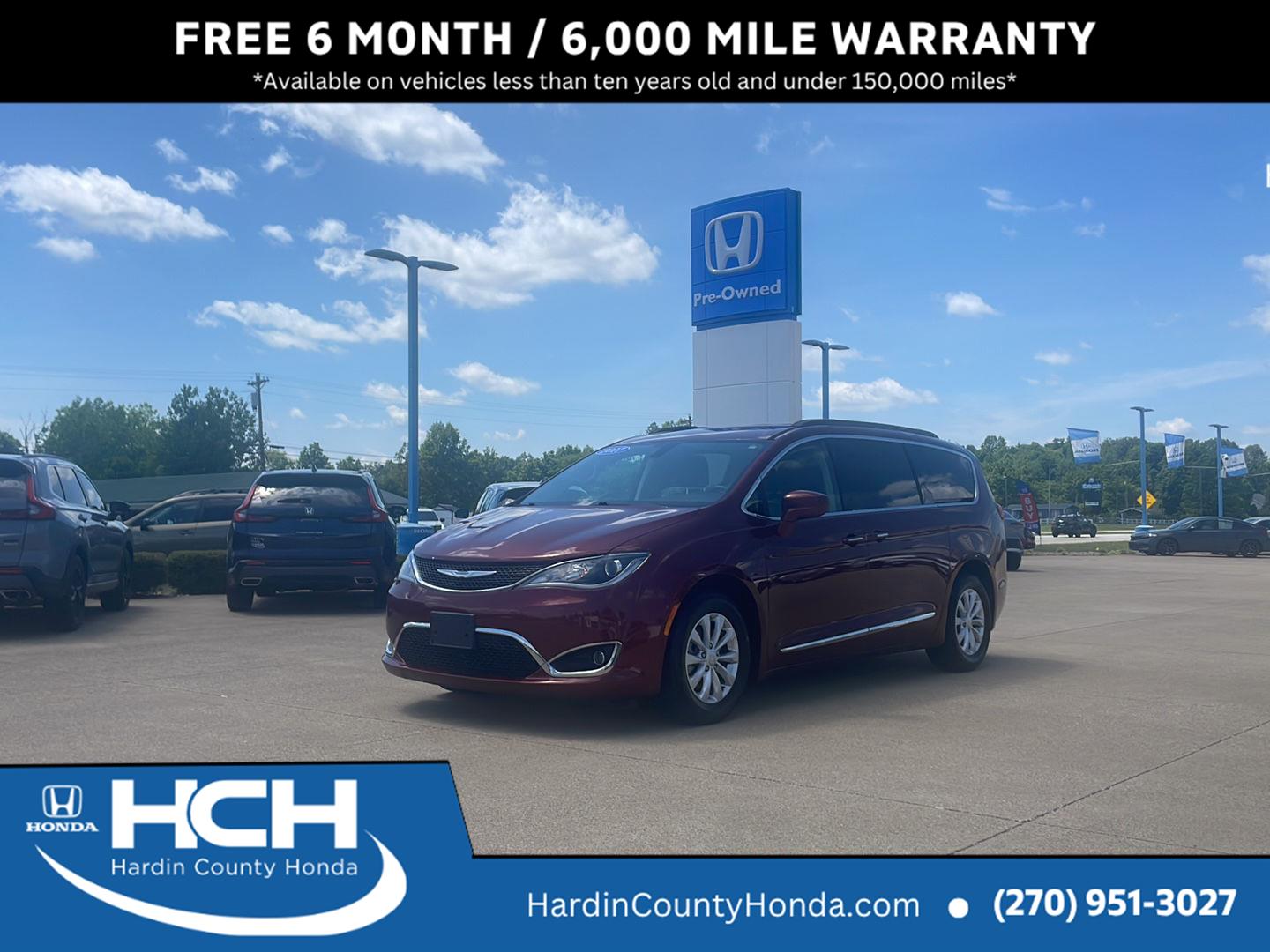 Velvet Red Pearlcoat 2017 Chrysler Pacifica Touring L FWD Minivan Front-Wheel Drive 9-Speed Automatic
