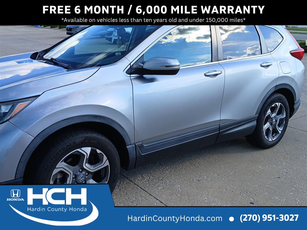 Lunar Silver Metallic 2018 Honda CR-V SUV / Crossover All-Wheel Drive Continuously Variable Transmission