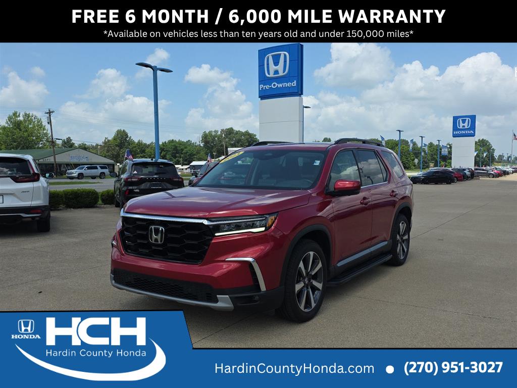 Radiant Red Metallic II 2023 Honda Pilot SUV / Crossover All-Wheel Drive Automatic