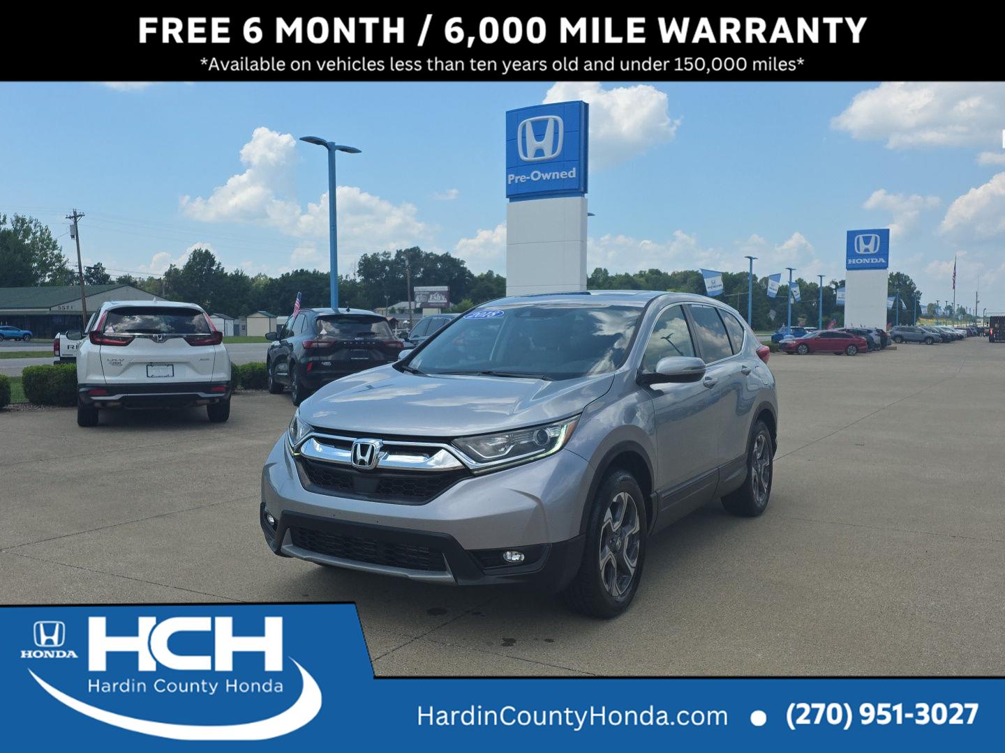 Lunar Silver Metallic 2018 Honda CR-V SUV / Crossover All-Wheel Drive Continuously Variable Transmission