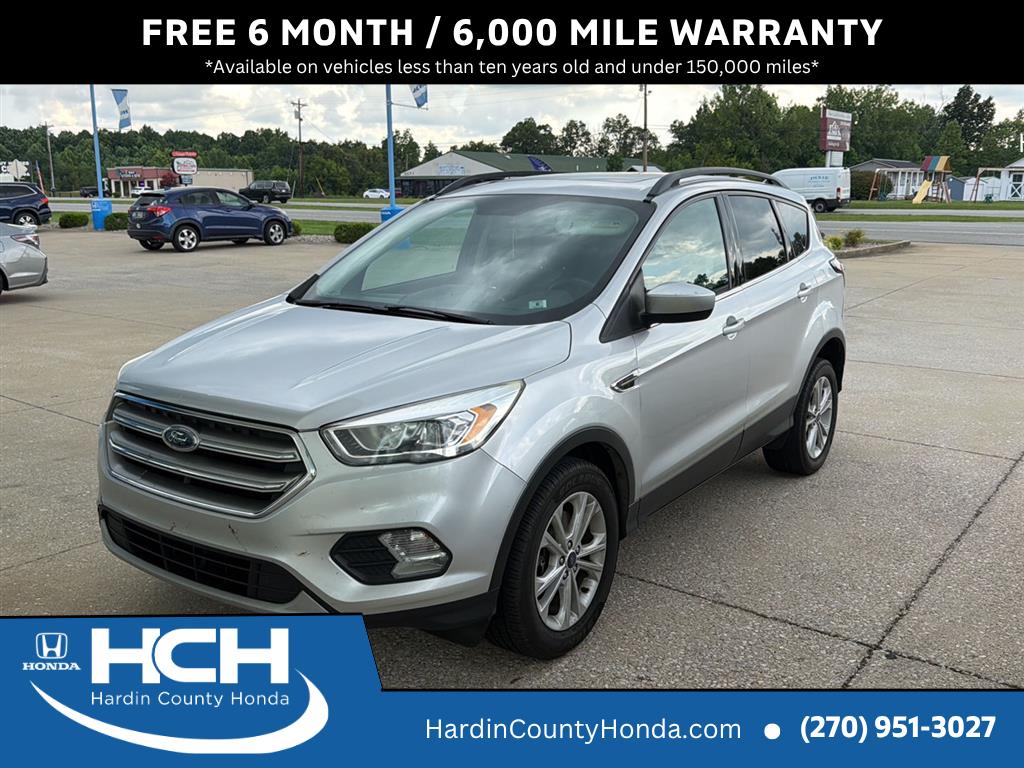 Ingot Silver Metallic 2017 Ford Escape SUV / Crossover All-Wheel Drive 6-Speed Automatic