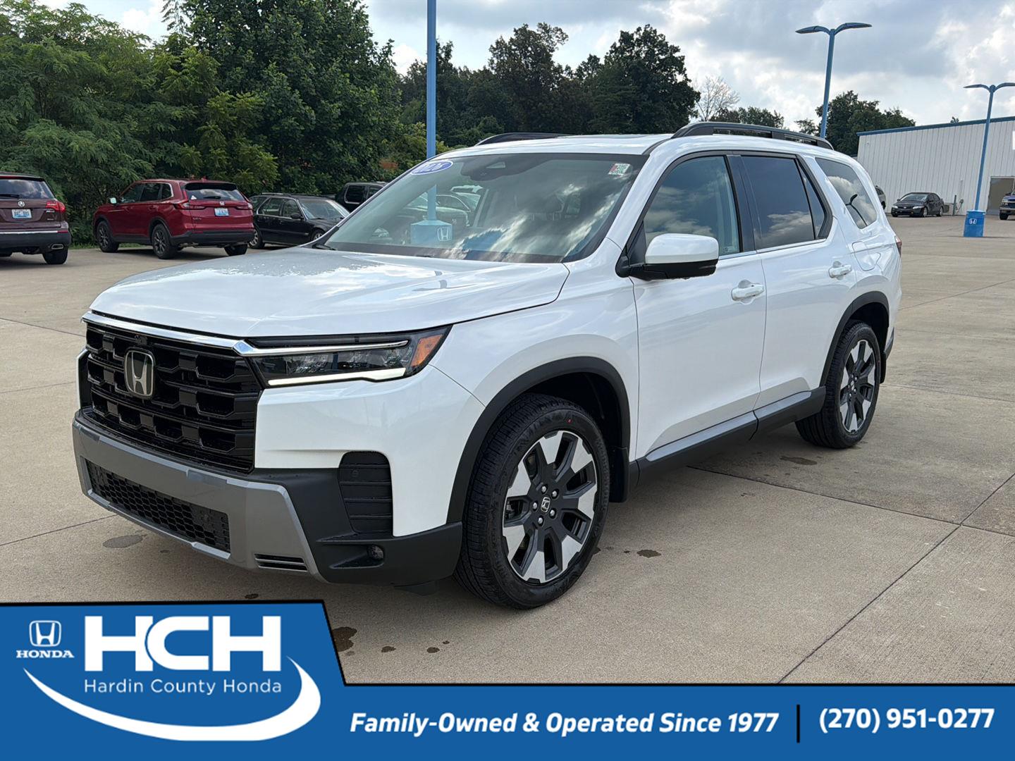 Platinum White Pearl 2026 Honda Pilot SUV / Crossover All-Wheel Drive Automatic