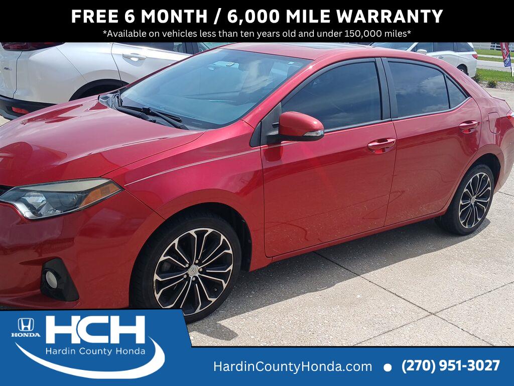  2014 Toyota Corolla Sedan Front-Wheel Drive Continuously Variable Transmission