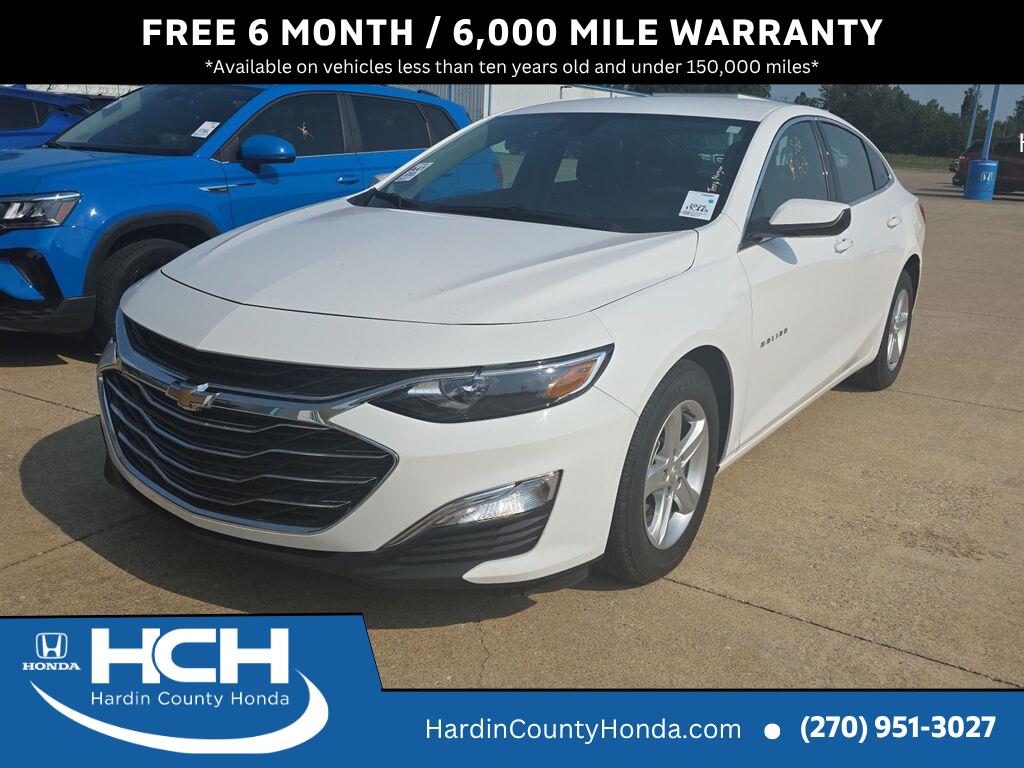 Summit White 2025 Chevrolet Malibu Sedan Front-Wheel Drive Continuously Variable Transmission