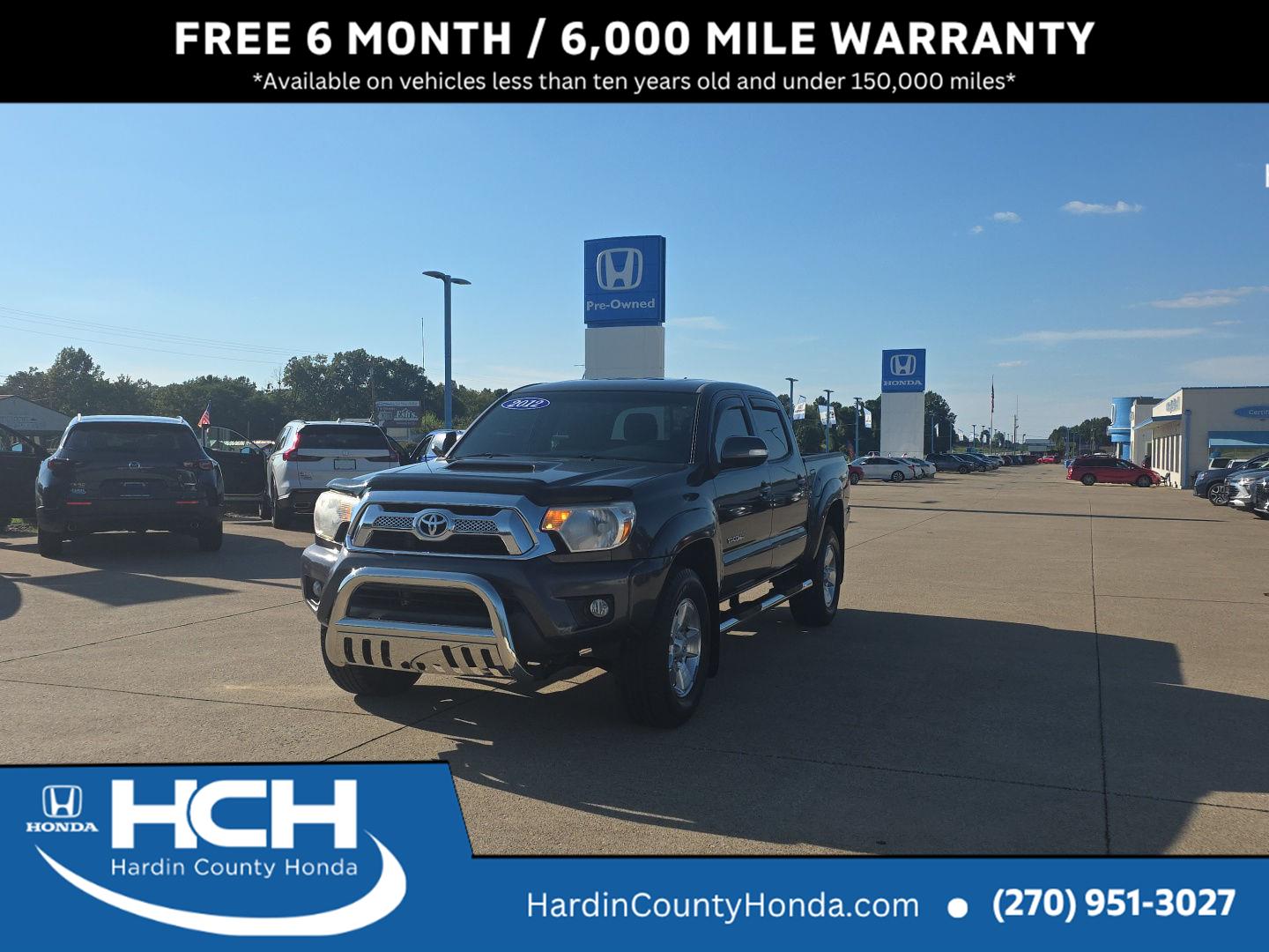  2012 Toyota Tacoma PreRunner Double Cab V6 SB   