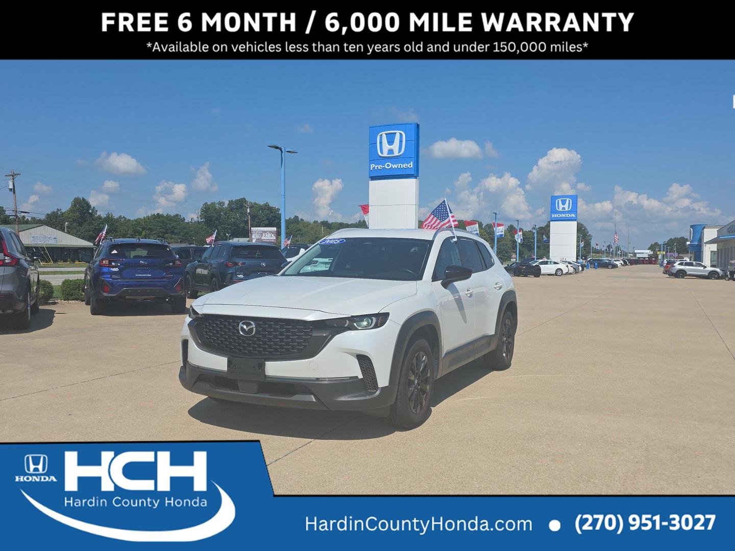 White (Wind Chill Pearl) 2025 Mazda CX-50 SUV / Crossover All-Wheel Drive Automatic