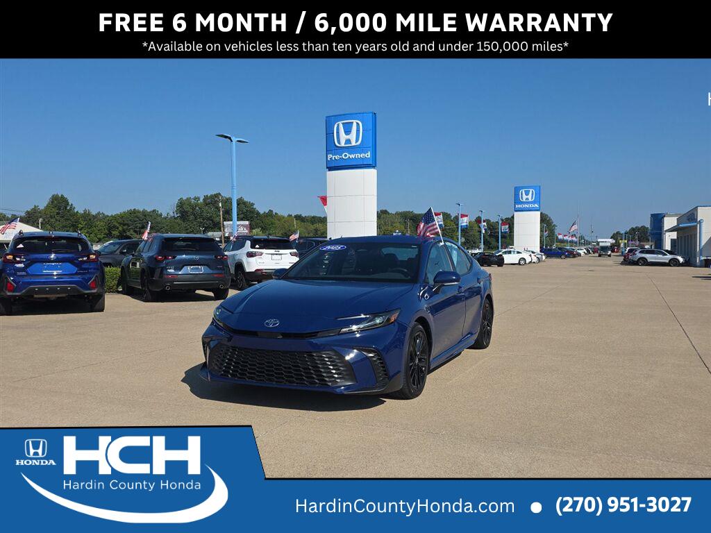 Reservoir Blue 2025 Toyota Camry Sedan Front-Wheel Drive Continuously Variable Transmission