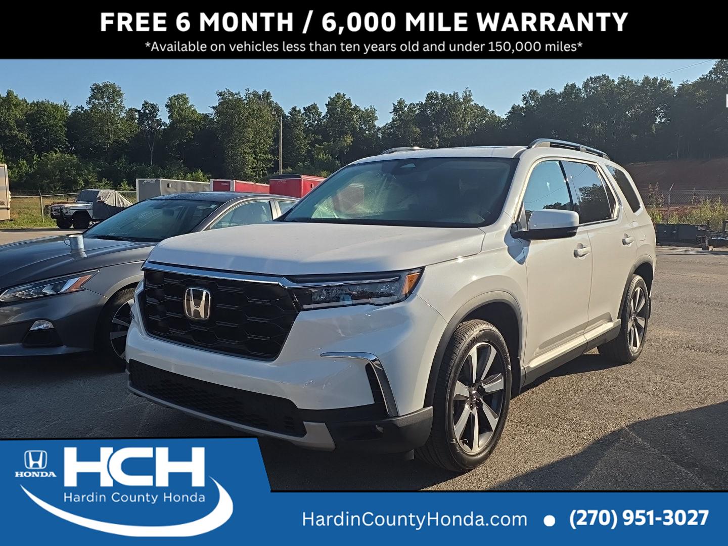Platinum White Pearl 2024 Honda Pilot SUV / Crossover All-Wheel Drive Automatic
