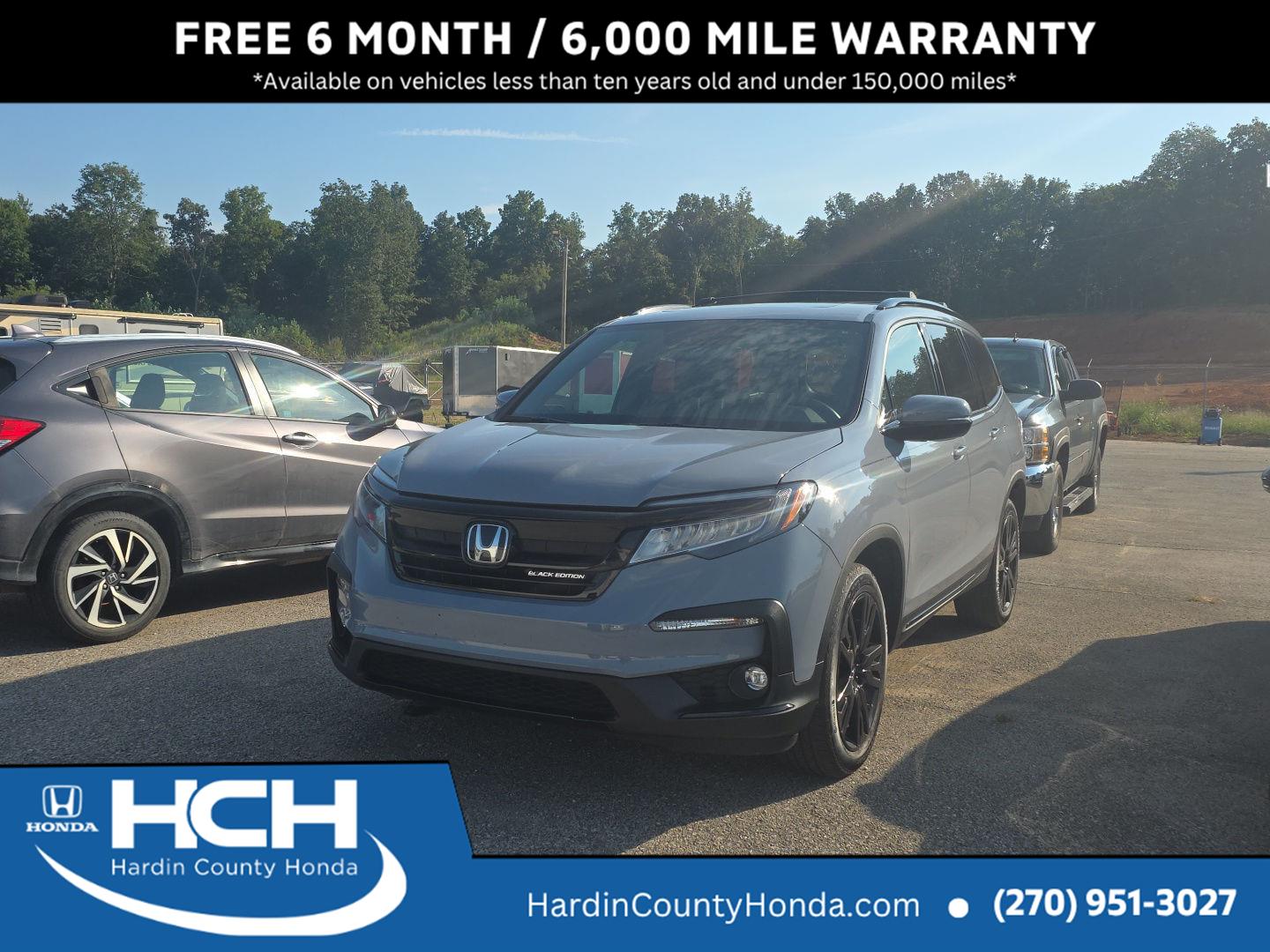 Sonic Gray Pearl 2022 Honda Pilot SUV / Crossover All-Wheel Drive Automatic