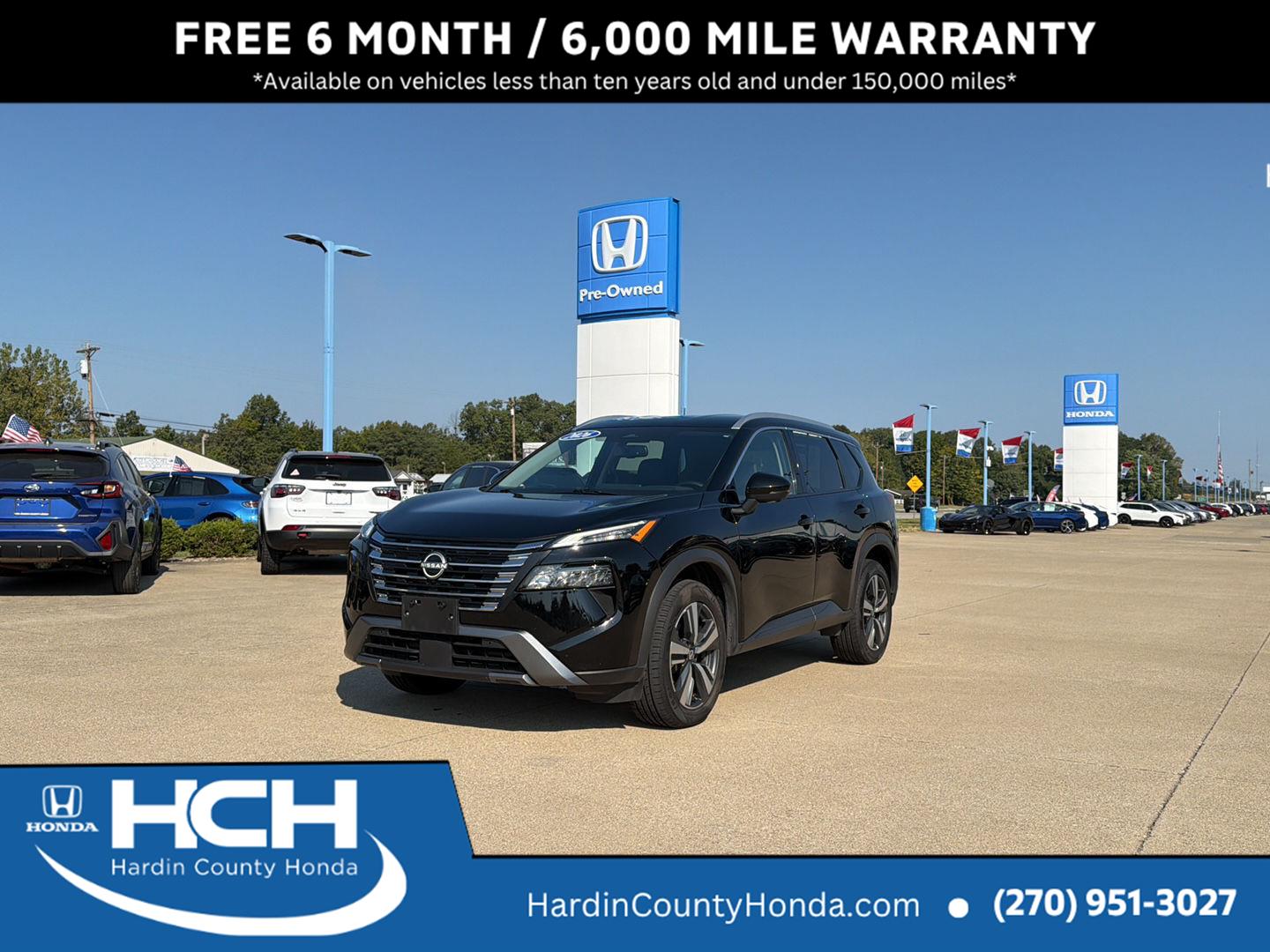 Super Black 2026 Nissan Rogue SUV / Crossover Front-Wheel Drive Continuously Variable Transmission