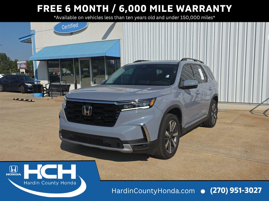 Sonic Gray Pearl 2025 Honda Pilot SUV / Crossover All-Wheel Drive Automatic