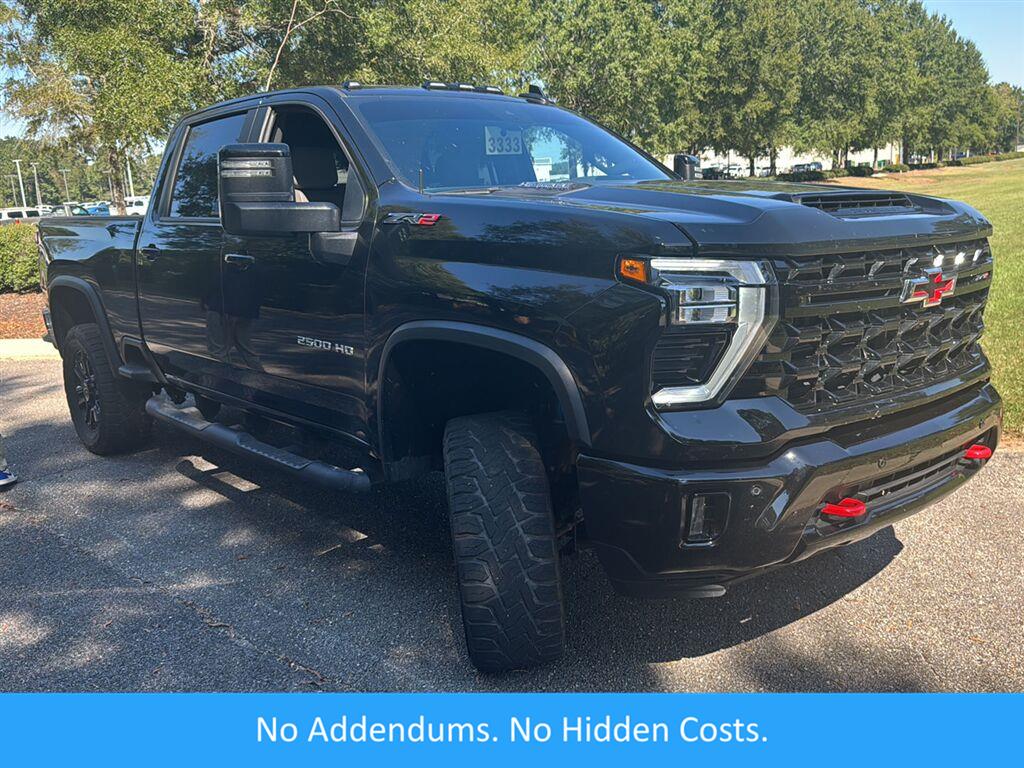 Black 2026 Chevrolet Silverado 2500HD Pickup Truck Four-Wheel Drive Automatic