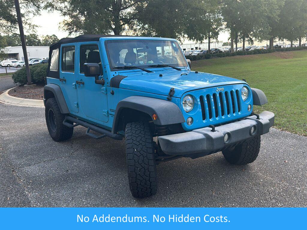 Chief Clearcoat 2017 Jeep Wrangler SUV / Crossover Four-Wheel Drive 5-Speed Automatic