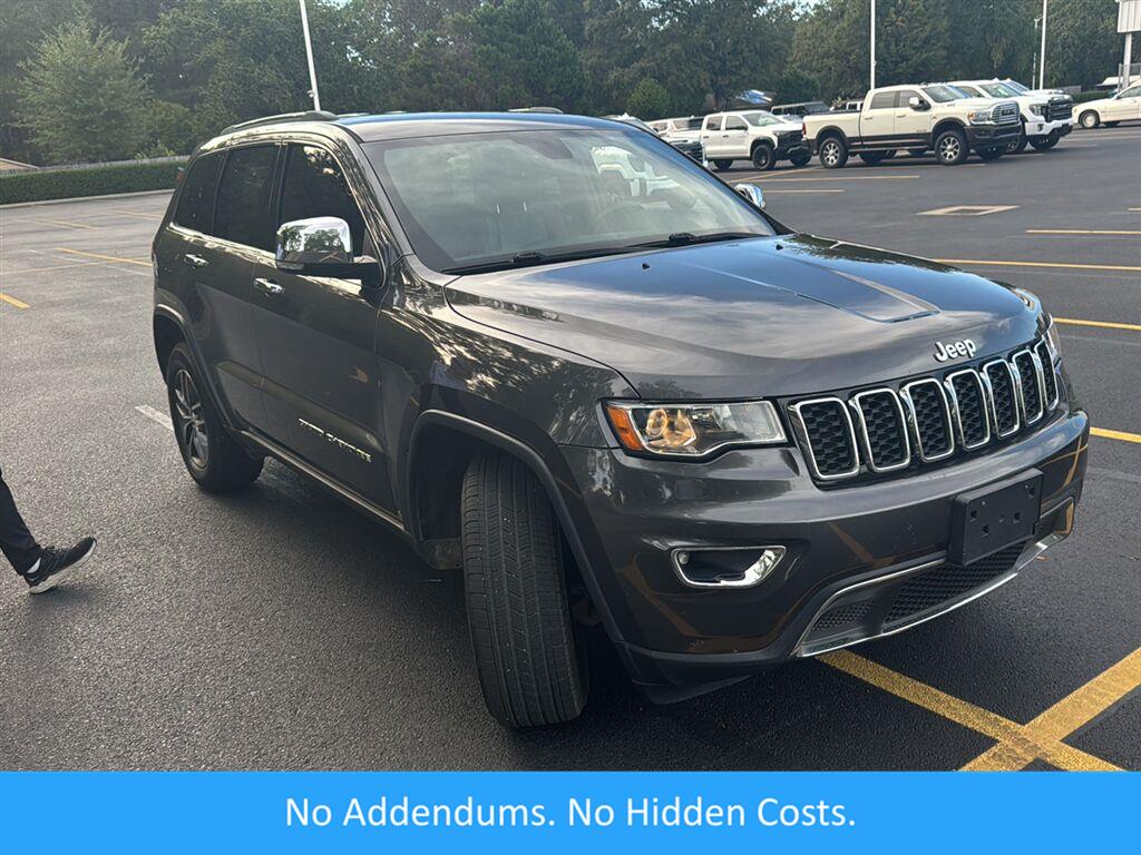 Gray (Granite Crystal Metallic Clearcoat) 2018 Jeep Grand Cherokee SUV / Crossover 4X2 8-Speed Automatic