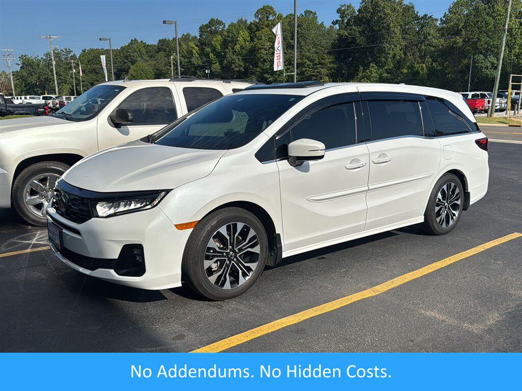 Platinum White Pearl 2025 Honda Odyssey Minivan Front-Wheel Drive Automatic
