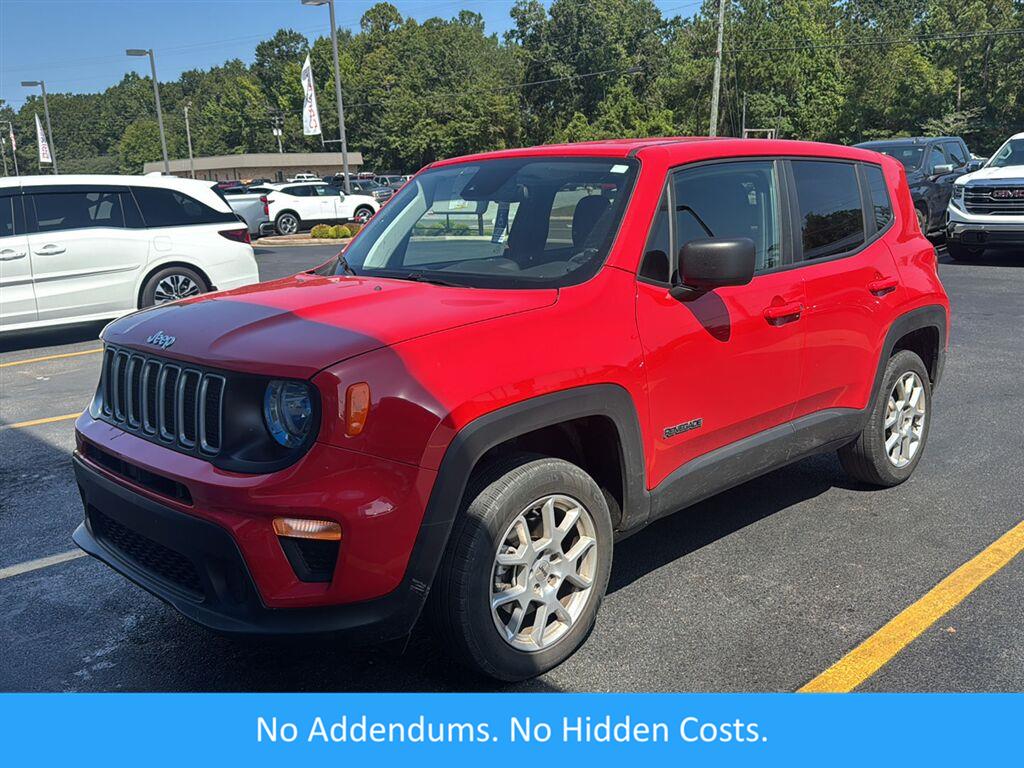 Colorado Red Clearcoat 2023 Jeep Renegade SUV / Crossover Four-Wheel Drive 9-Speed Automatic