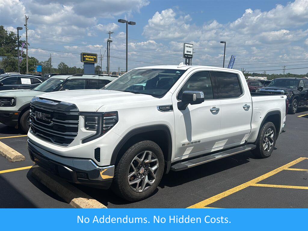 Summit White 2023 GMC Sierra 1500 Pickup Truck Four-Wheel Drive Automatic