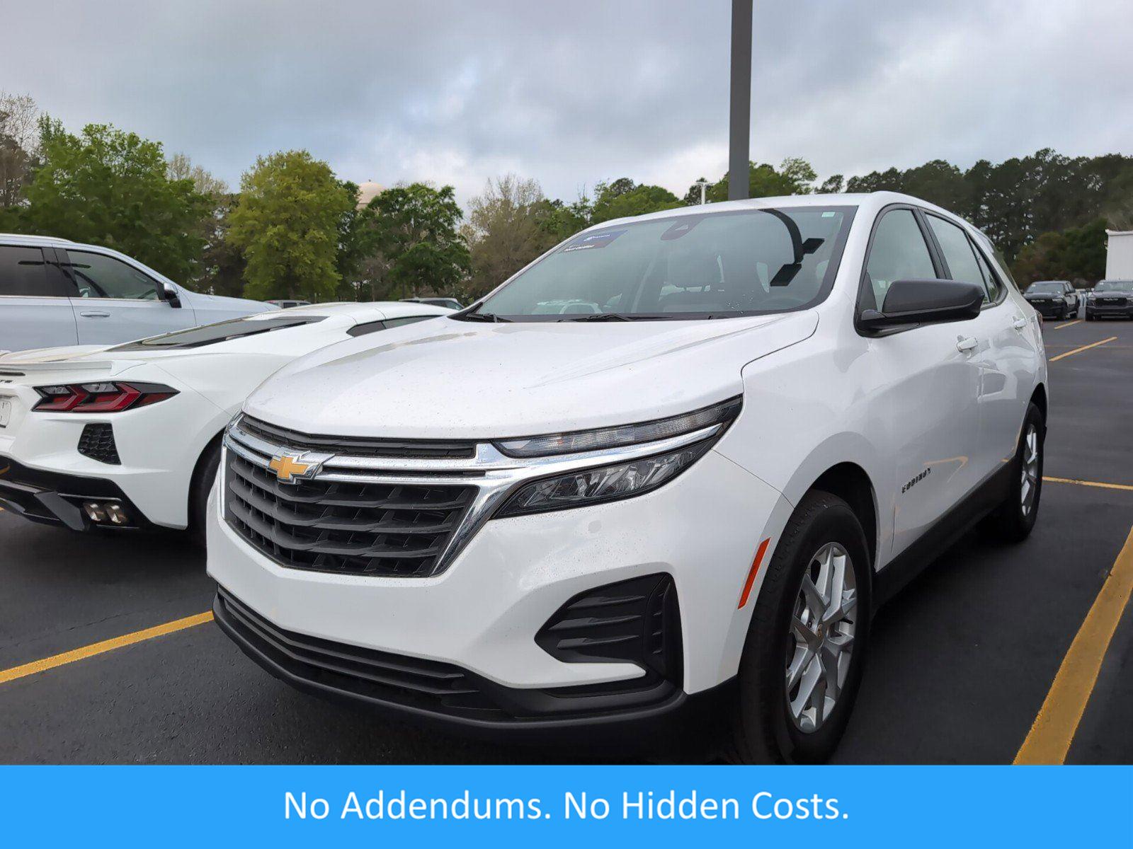 Summit White 2024 Chevrolet Equinox LS FWD with 1LS SUV / Crossover Front-Wheel Drive 6-Speed Automatic Overdrive