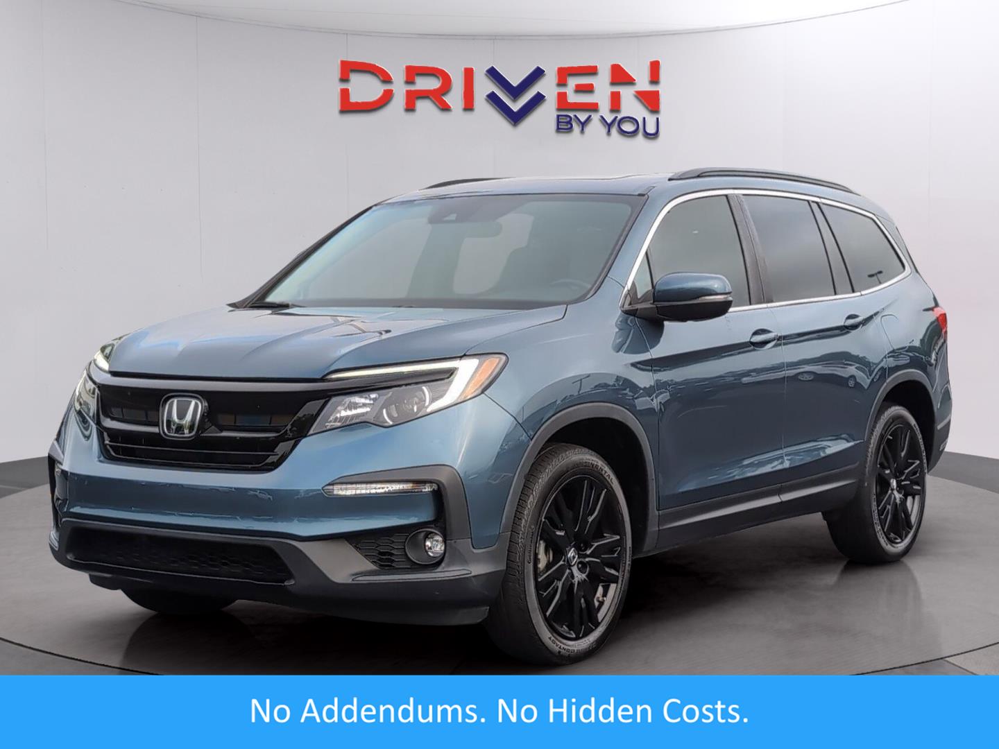Gray (Steel Sapphire Metallic) 2022 Honda Pilot SE AWD SUV / Crossover All-Wheel Drive 9-Speed Automatic