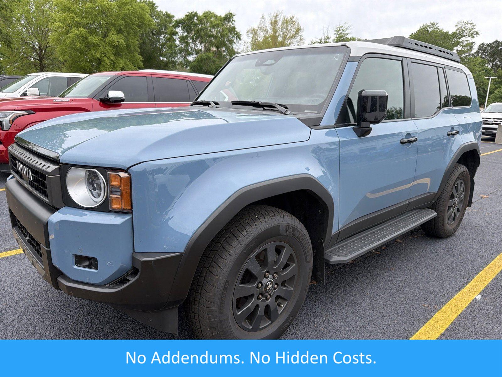 Heritage Blue w/Grayscape Roof 2024 Toyota Land Cruiser First Edition 4WD SUV / Crossover Four-Wheel Drive 8-Speed Automatic