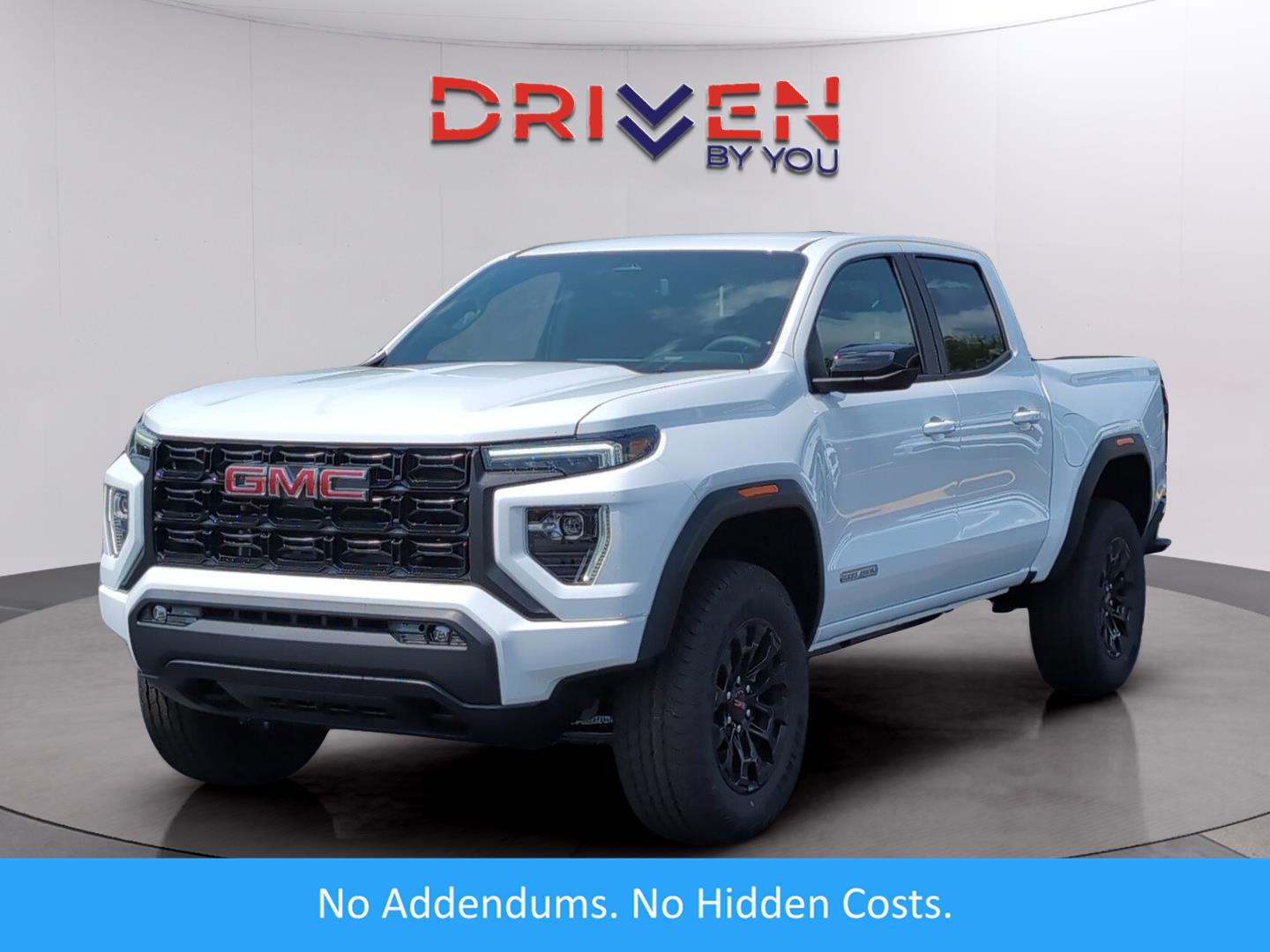 Summit White 2026 GMC Canyon Elevation Crew Cab RWD Pickup Truck 4X2 8-Speed Automatic