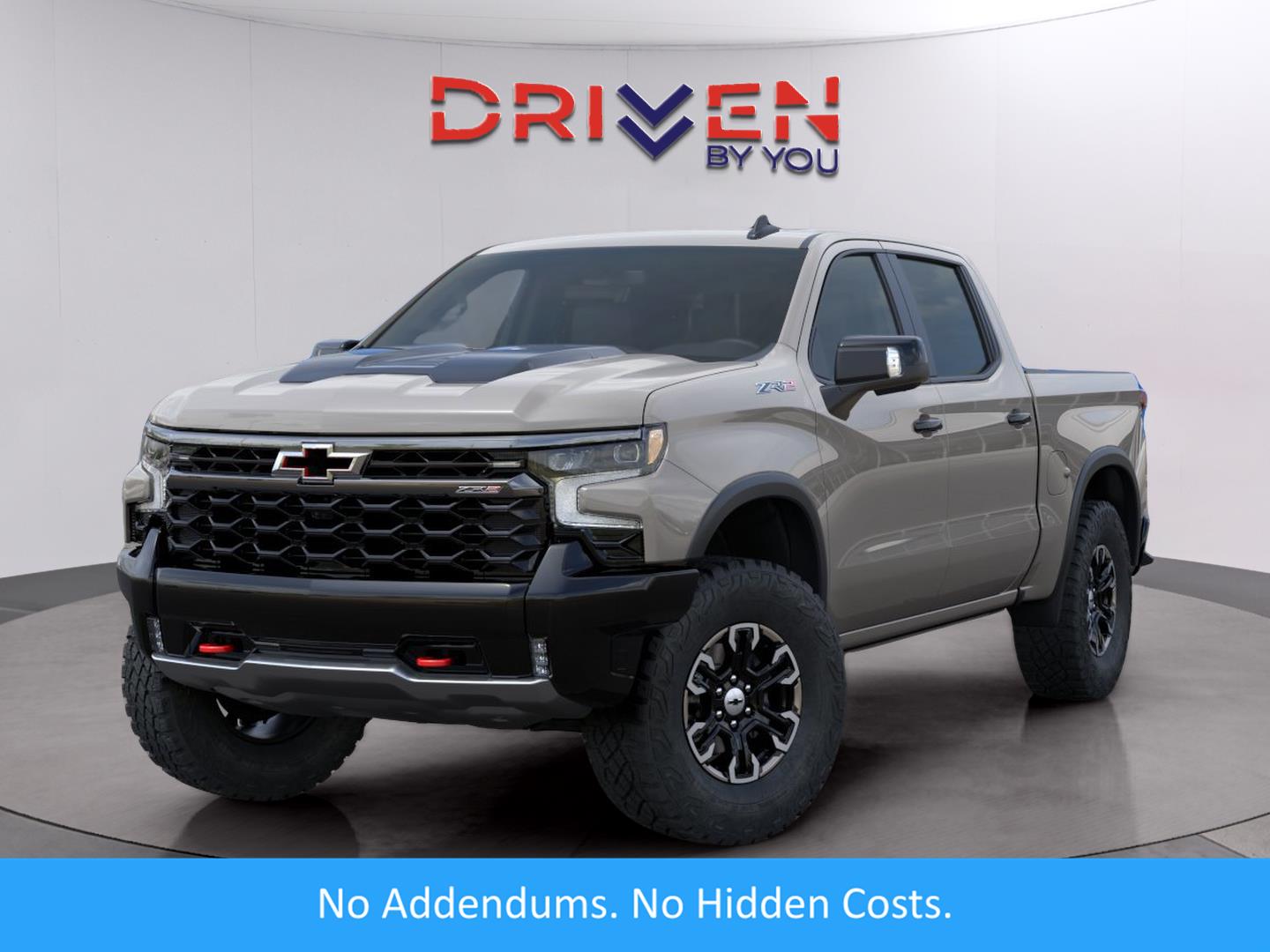 White Sands 2026 Chevrolet Silverado 1500 ZR2 Crew Cab 4WD Pickup Truck Four-Wheel Drive Automatic